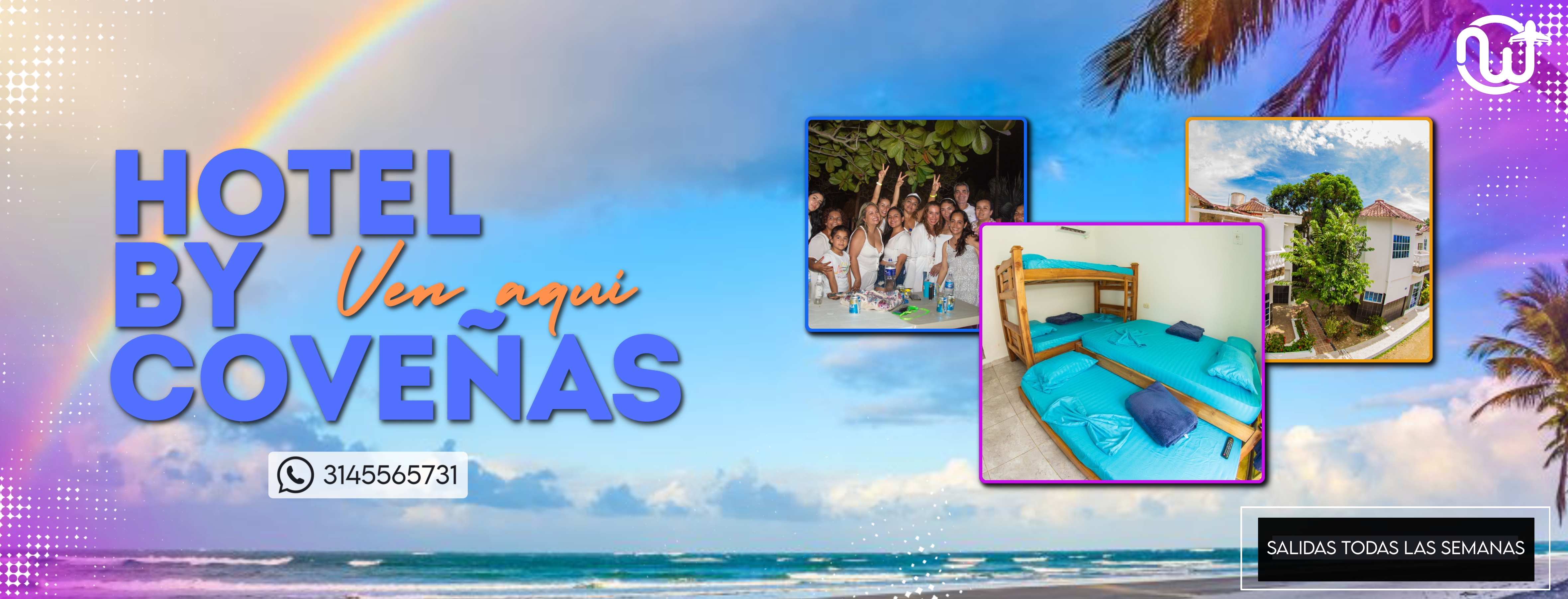 Promición en tiquetes aereos y terrestes, Wonders Travel